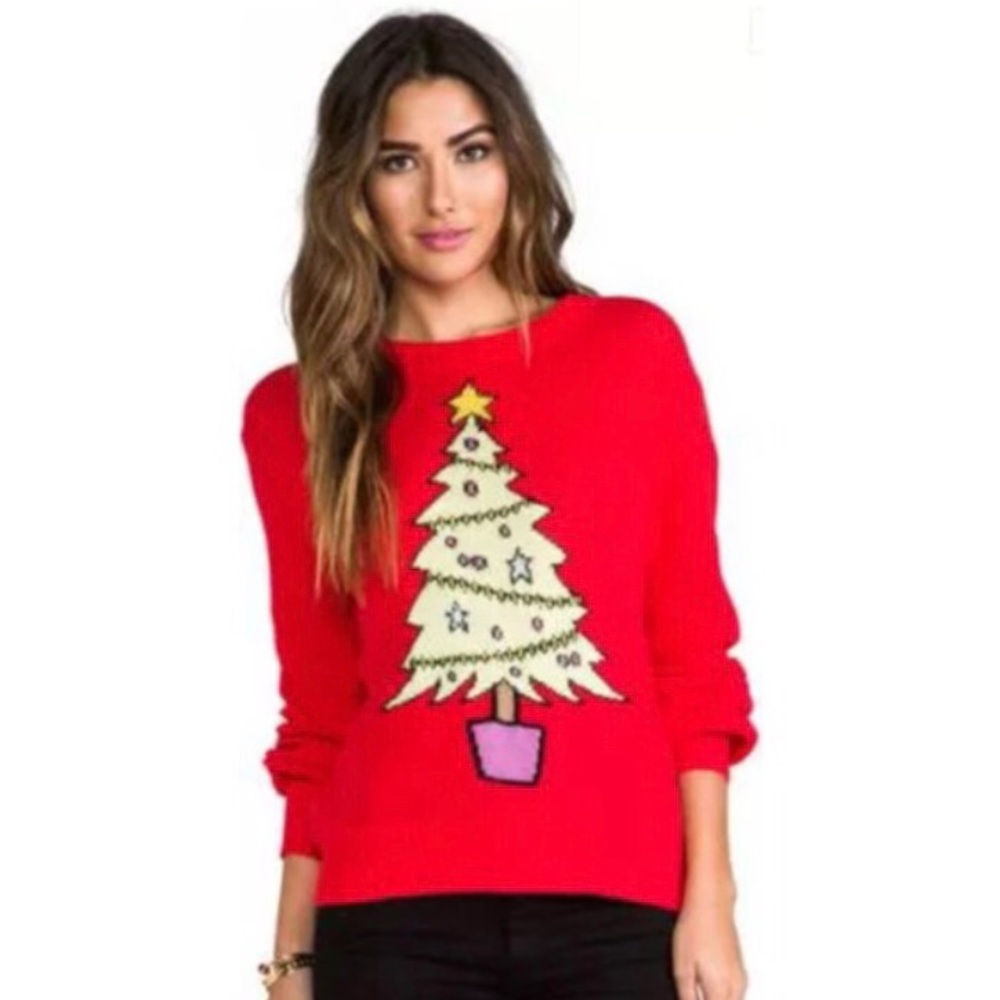 Wildfox White Label Christmas Sweater 🎄